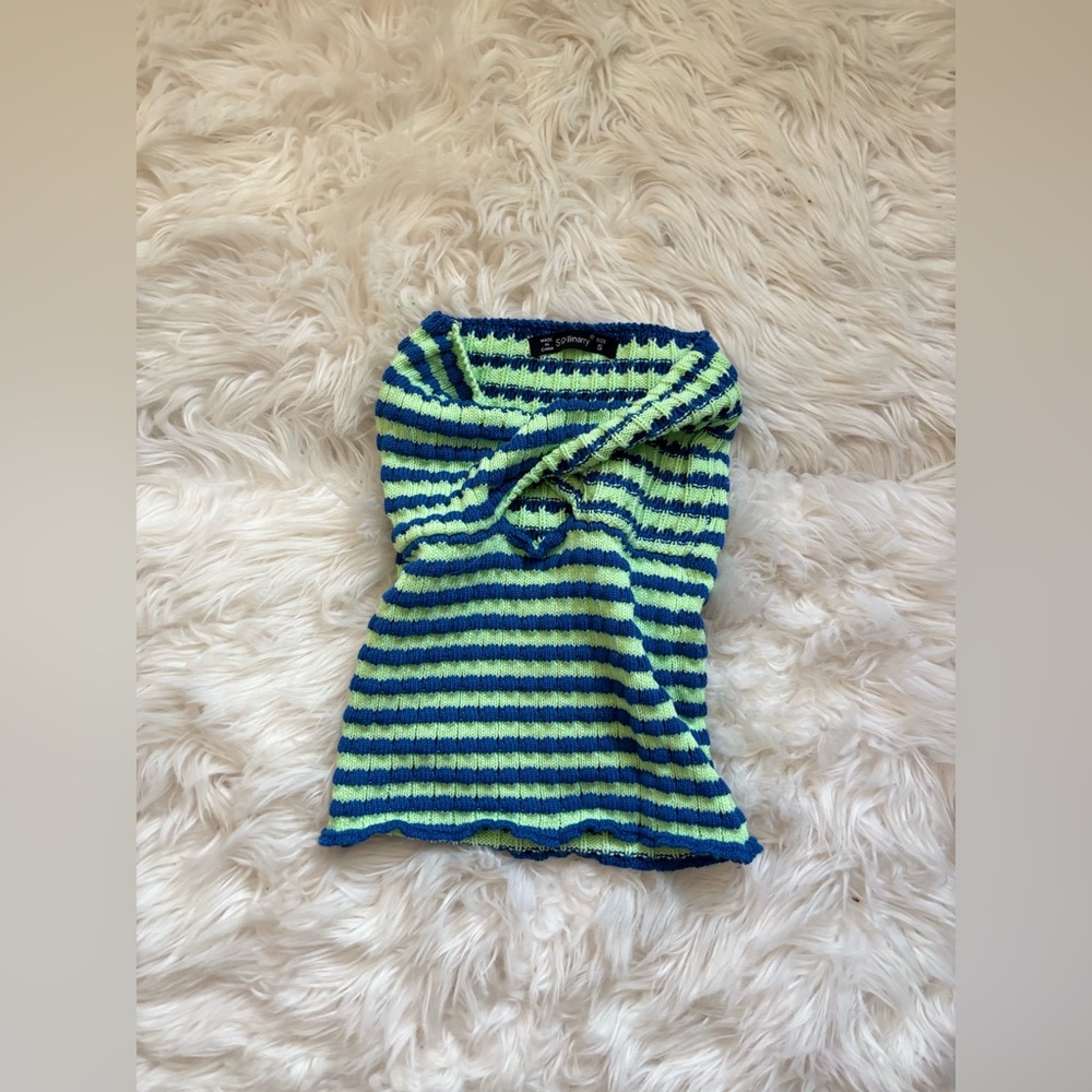 Beginning boutique trendy tube top knit indie boho resortwear tropical summer